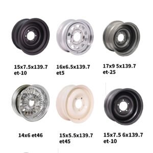 Custom Retro Streel Wheels
